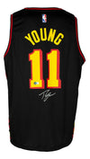 Trae Young Signed Hawks Fanatics Jersey (Beckett) Beckett Witnessed