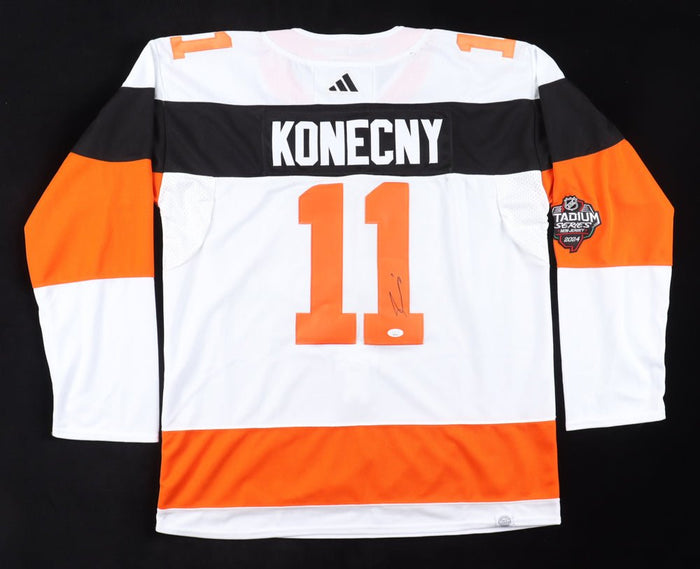 Travis Konecny Signed Jersey (JSA) by Price Is Right Miami