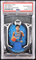 Tre Mann Signed Crown Royale Jersey Card #HTTMN RC (PSA) by Price Is Right Miami