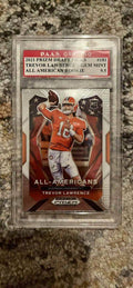 Trevor Lawrence 2021 Panini Prizm Draft Picks #181 All-Americans RC (PAAS 9.5 Gem Mint) by Price Is Right Miami