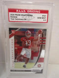 Tua Tagovailoa 2020 Prizm Draft Picks Rookie #101 (PAAS 9.5) by Price Is Right Miami