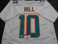 Tyreek Hill Miami Dolphins Autographed Custom Football Jersey GA coa by Price Is Right Miami