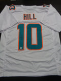 Tyreek Hill Miami Dolphins Autographed Custom Football Jersey GA coa by Price Is Right Miami