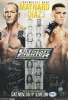 UFC Maynard vs Diaz LE 27x39 Poster, 20 Signatures (UFC)