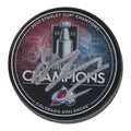 Valeri Nichushkin Signed 2022 Stanley Cup Champions Logo Hockey Puck (JSA) by Price Is Right Miami