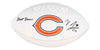 Velus Jones Jr. Signed Bears Logo Football Inscribed "Bear Down" (JSA)