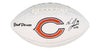 Velus Jones Jr. Signed Bears Logo Football Inscribed "Bear Down" (JSA)