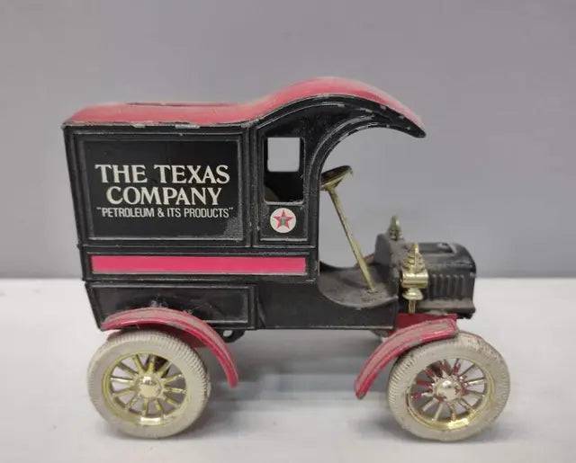 Vintage ERTL Die Cast Coin Bank Replica 1905 The Texas Company by Price Is Right Miami