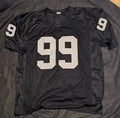 Warren Sapp Signed Black Custom Jersey (Fivestar COA) by Price Is Right Miami
