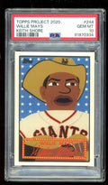 Willie Mays 2020 Topps Project 2020 #244 / 2440* / Keith Shore (PSA 10) by Price Is Right Miami