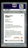 Willie Mays 2020 Topps Project 2020 #244 / 2440* / Keith Shore (PSA 10) by Price Is Right Miami