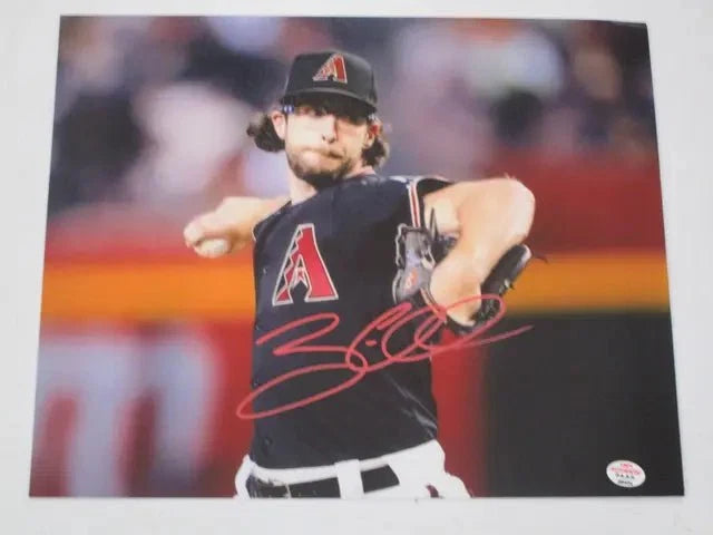 Zac Gallen Diamondbacks Signed 8x10 Photo (PAAS COA) by Price Is Right Miami