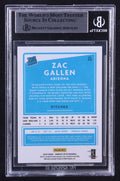 Zac Gallen Signed 2020 Donruss Optic #54 RR RC (BGS) Rookie Card by Price Is Right Miami