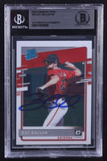 Zac Gallen Signed 2020 Donruss Optic #54 RR RC (BGS) Rookie Card by Price Is Right Miami