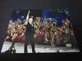 Zinedine Zidane Signed Torch 8x10 Photo W/Coa by Price Is Right Miami