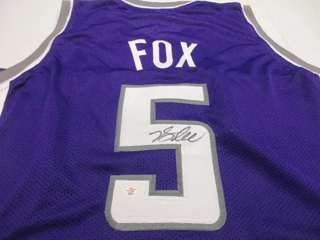 De'Aaron Fox Kings Signed Jersey (PAAS COA) by Price Is Right Miami