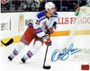 Dan Boyle Rangers Autographed 8x10 Photo (Holo)