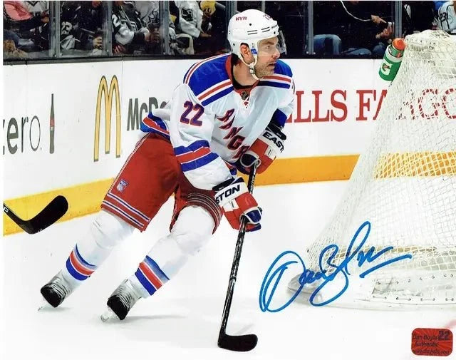 Dan Boyle Rangers Autographed 8x10 Photo (Holo) by Price Is Right Miami