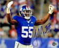 J.T. Thomas New York Giants Autographed 8x10 Photo Beckett Holo by Price Is Right Miami