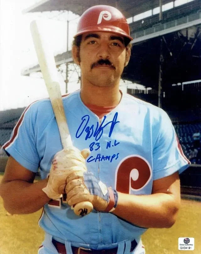 Ozzie Virgil Philadelphia Phillies Autographed 8x10 Photo GA coa by Price Is Right Miami