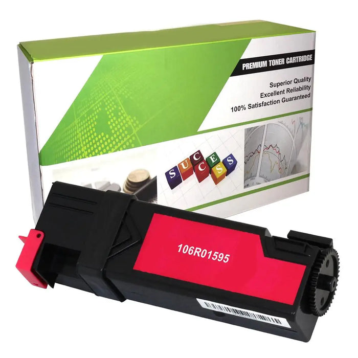 Printer Toner Cartridge for Xerox Phaser 6500; Xerox WorkCentre 6505 by Texas Depot