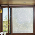Privacy Window Film Sun Blocking Non-Adhesive Anti UV Window Sticker - Assorted Styles by DailySale