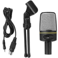 Pro Condenser Microphone with Tripod by DailySale