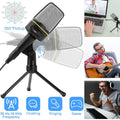 Pro Condenser Microphone with Tripod by DailySale