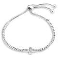 Cubic Zirconia Charm Bracelet - Assorted Sizes by DailySale