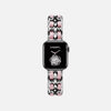Stainless Steel & Leather Apple Watch Strap Series 10/9/8/7/6/5/4/ SE / Ultra 1/2/3