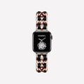 Stainless Steel & Leather Apple Watch Strap Series 10/9/8/7/6/5/4/ SE / Ultra 1/2/3 by Arleathercraft