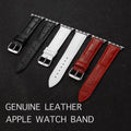 Leather Apple Watch Band Series 11/10/9/8/7/6/5/4/ SE / Ultra 1/2/3 by Arleathercraft