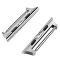 Apple Watch Band Connector Adapter for Ultra 1/2/3, Series 11/10/9/8/SE - Stainless Steel Lugs (38mm-49mm) by Arleathercraft