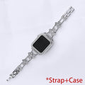 Diamond Apple Steel Band+Case by Arleathercraft