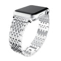 Diamond Strap Apple Watch Series 11/10/9/8/7/6/5/4/ SE / Ultra 1/2/3 by Arleathercraft