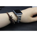 Stainless Steel Apple Watch Strap Series 11/10/9/8/7/6/5/4/ SE / Ultra 1/2/3 by Arleathercraft