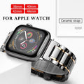 Ceramic Apple Watch Band Series 11/10/9/8/7/6/5/4/ SE / Ultra 1/2/3 by Arleathercraft