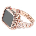 Diamond Apple Watch Band Series 11/10/9/8/7/6/5/4/ SE / Ultra 1/2/3 by Arleathercraft