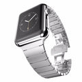 Stainless Steel Strap Apple Watch Series 11/10/9/8/7/6/5/4/ SE / Ultra 1/2/3 by Arleathercraft
