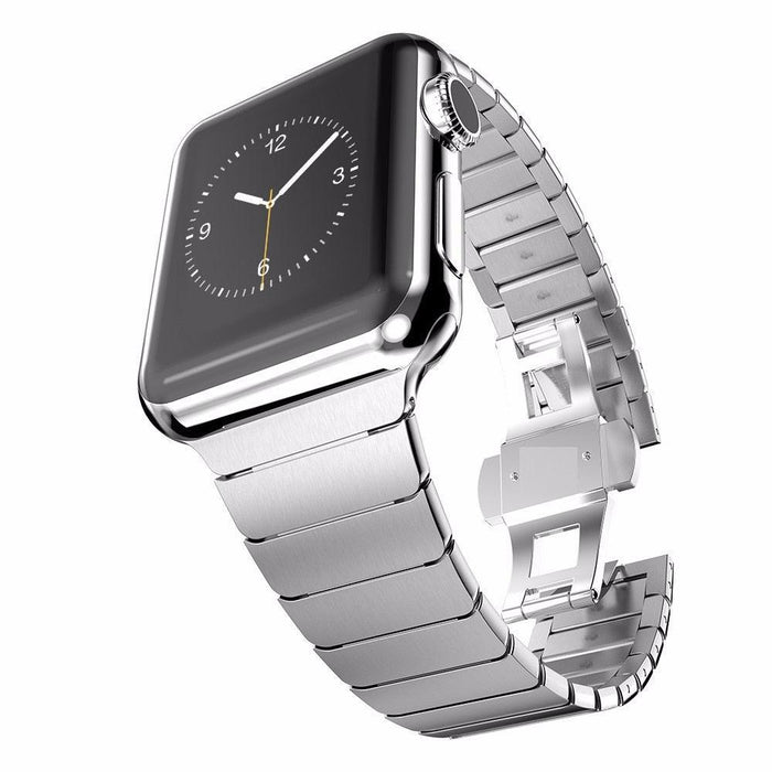 Stainless Steel Strap Apple Watch Series 11/10/9/8/7/6/5/4/ SE / Ultra 1/2/3 by Arleathercraft