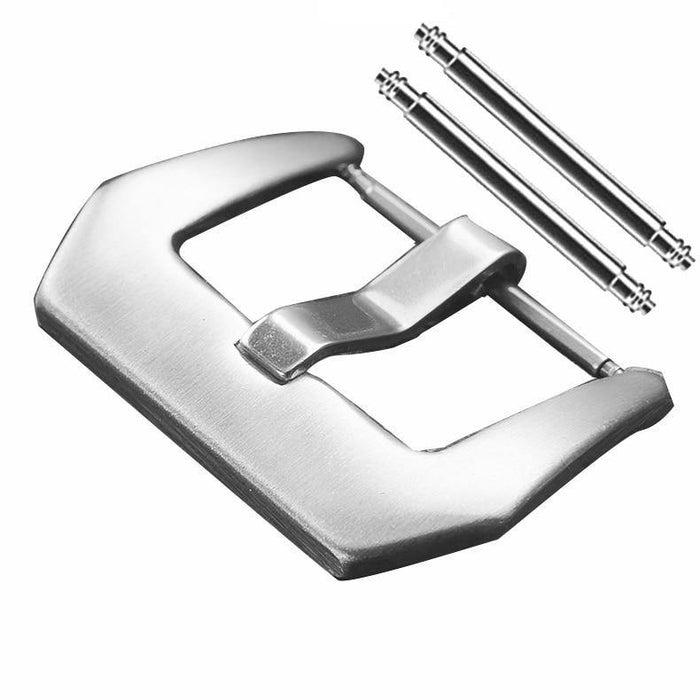 Stainless Steel Apple-Samsung Watch Buckle by Arleathercraft
