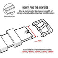 Stainless Steel Apple-Samsung Watch Buckle by Arleathercraft
