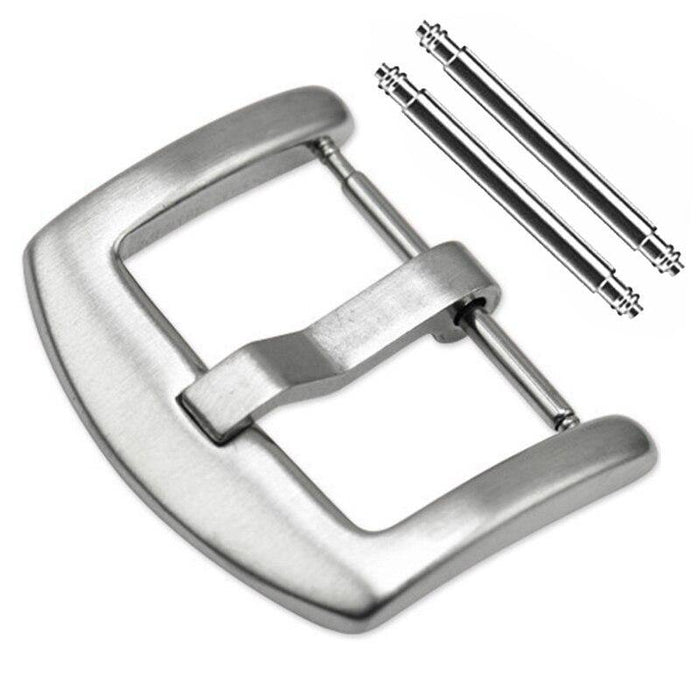 Stainless Steel Watch Band Buckle by Arleathercraft