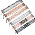 Real Pearl Apple Watch Band Series 11/10/9/8/7/6/5/4/ SE / Ultra 1/2/3 by Arleathercraft