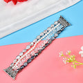 Real Pearl Apple Watch Band Series 11/10/9/8/7/6/5/4/ SE / Ultra 1/2/3 by Arleathercraft