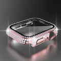 Diamond Apple Watch Case Series 9/8/7/6/5/4/3/2/1/SE by Arleathercraft