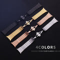 Stainless Steel Apple Watch Strap Series 11/10/9/8/7/6/5/4/ SE / Ultra 1/2/3 by Arleathercraft