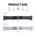 Stainless Steel Apple Watch Strap Series 11/10/9/8/7/6/5/4/ SE / Ultra 1/2/3 by Arleathercraft