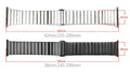 Stainless Steel Apple Watch Strap Series 11/10/9/8/7/6/5/4/ SE / Ultra 1/2/3 by Arleathercraft