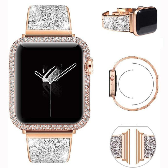 Stainless Steel Apple Watch Strap Series 11/10/9/8/7/6/5/4/ SE / Ultra 1/2/3 by Arleathercraft